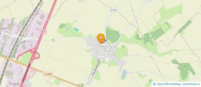 localisation de l'entreprise SAMNAT  MONCHY-LE-PREUX