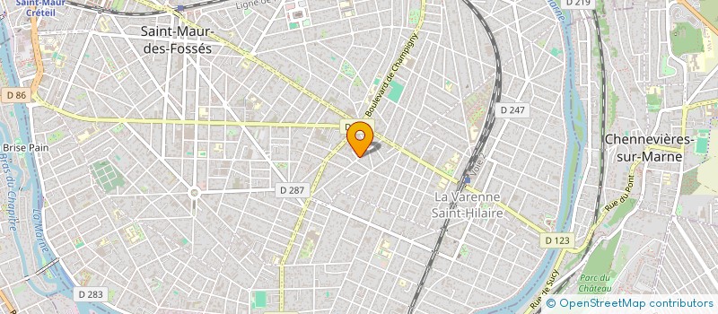 localisation de l'entreprise SAMO à SAINT-MAUR-DES-FOSSES