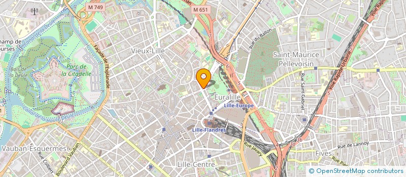 localisation de l'entreprise SAMO à LILLE