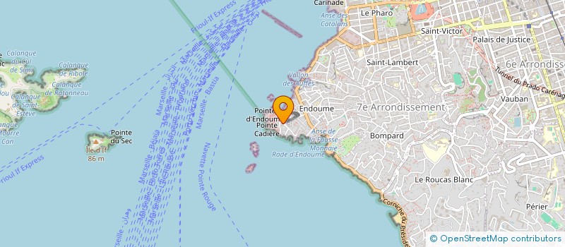 localisation de l'entreprise SAMO  MARSEILLE