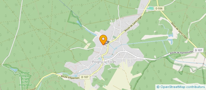 localisation de l'entreprise SAMO FINANCES  POIGNY-LA-FORET