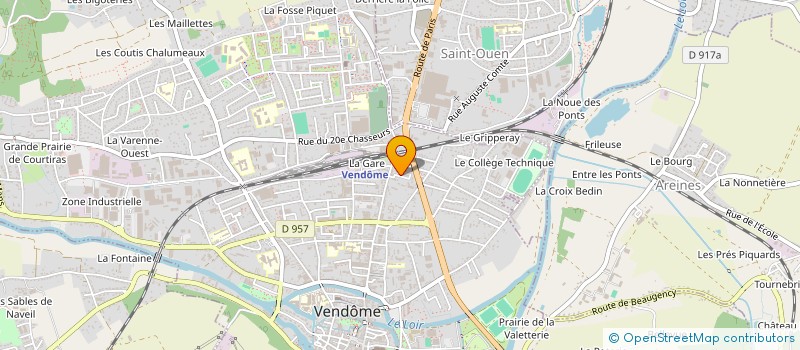 localisation de l'entreprise SAMO METAL  VENDOME