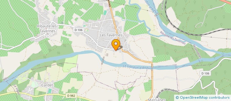 localisation de l'entreprise SAMO SOC APPAREIL MEDIC OXYGEN à RIBAUTE-LES-TAVERNES