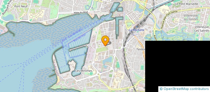 localisation de l'entreprise SAMOA 1ER  LA ROCHELLE