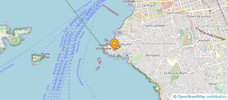 localisation de l'entreprise SAMOA à MARSEILLE