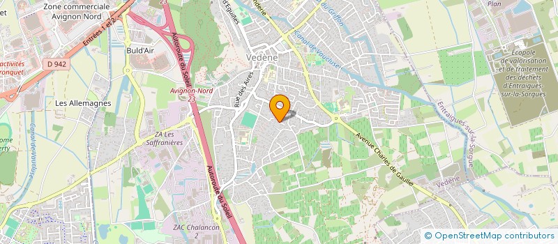 localisation de l'entreprise SAMOA  VEDENE