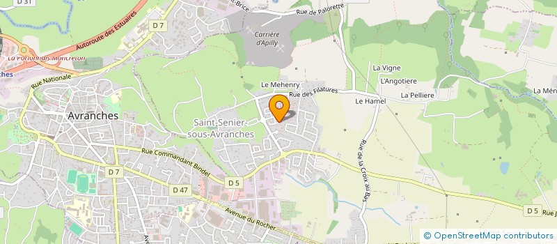 localisation de l'entreprise SAMOC  SAINT-JEAN-DE-LA-HAIZE