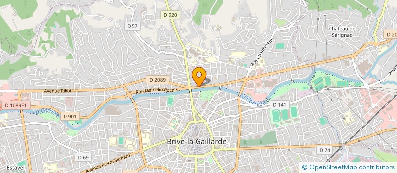 localisation de l'entreprise SAMOCO  BRIVE-LA-GAILLARDE