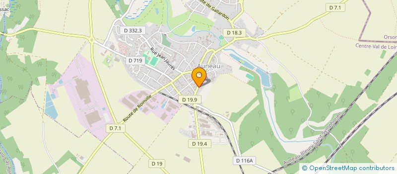 localisation de l'entreprise SAMODEL à AUNEAU-BLEURY-SAINT-SYMPHORIEN
