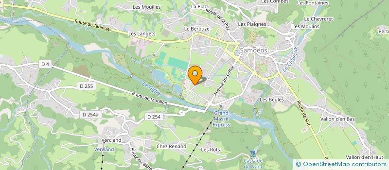 localisation de l'entreprise SAMOENS ESTATES  SAMOENS