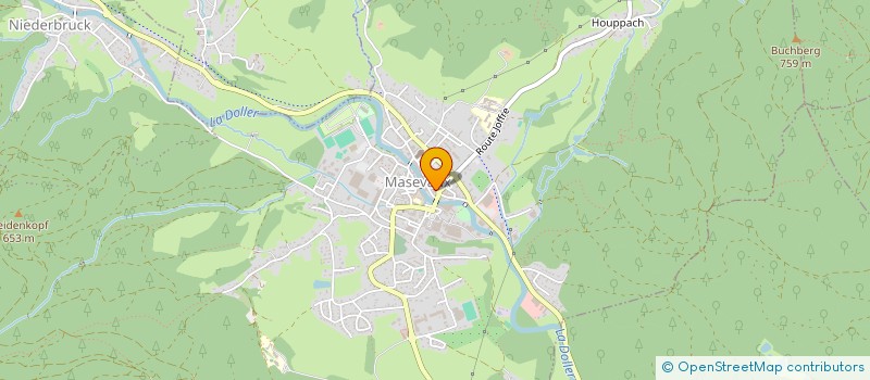 localisation de l'entreprise SAMOHT à MASEVAUX-NIEDERBRUCK