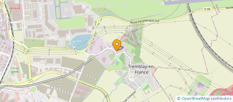 localisation de l'entreprise SAMOK à TREMBLAY-EN-FRANCE