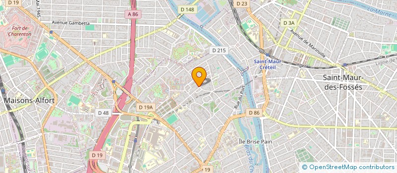 localisation de l'entreprise SAMOMA  CRETEIL