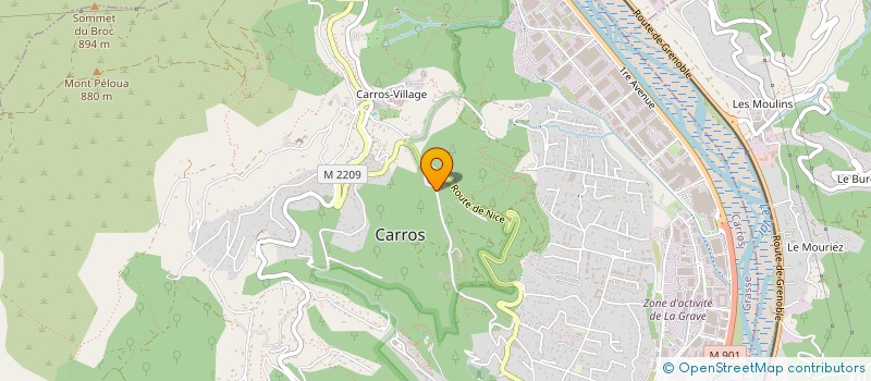 localisation de l'entreprise SAMOP ILE DE FRANCE à CARROS