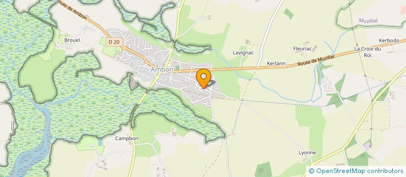 localisation de l'entreprise SAMOREAU FABRICE  AMBON