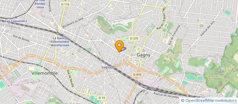 localisation de l'entreprise SAMOT à GAGNY
