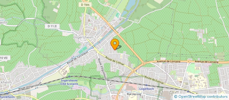 localisation de l'entreprise SAMOT  INGERSHEIM