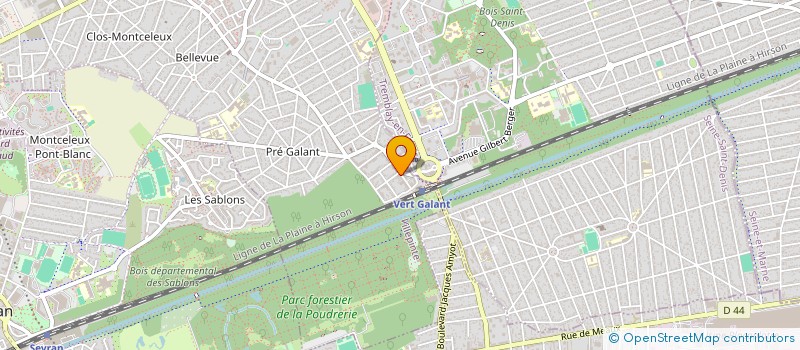 localisation de l'entreprise SAMOTHRACE  VILLEPINTE