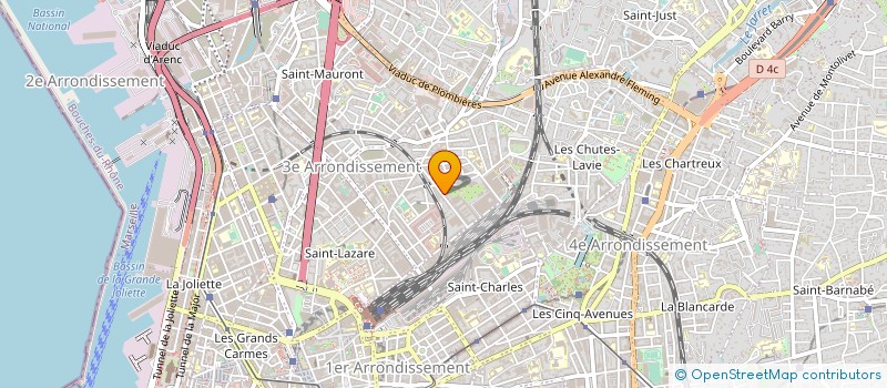 localisation de l'entreprise SAMOTI à MARSEILLE