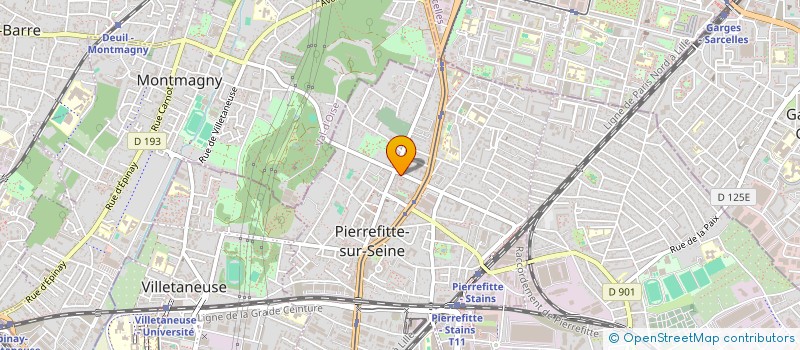 localisation de l'entreprise SAMOURA LOGISTICS à PIERREFITTE-SUR-SEINE