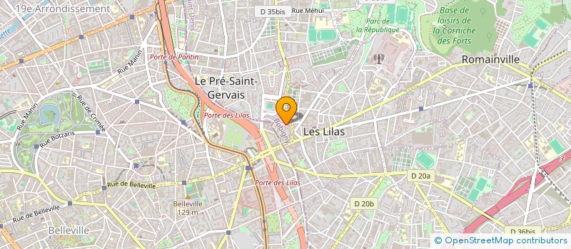 localisation de l'entreprise SAMOURAI à LE PRE-SAINT-GERVAIS