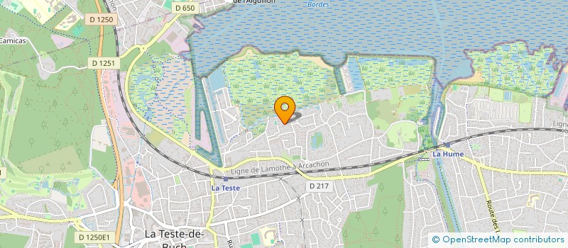 localisation de l'entreprise SAMOURAI à LA TESTE-DE-BUCH