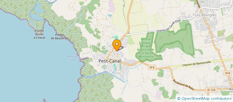 localisation de l'entreprise SAMOURAI DOJO à PETIT-CANAL