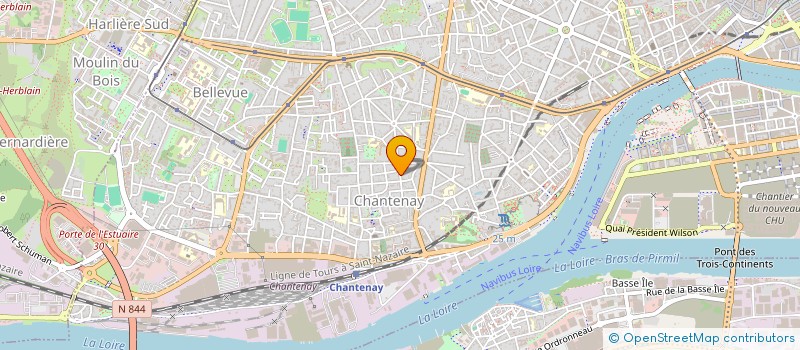 localisation de l'entreprise SAMOURAI KARATE CLUB NANTES  NANTES