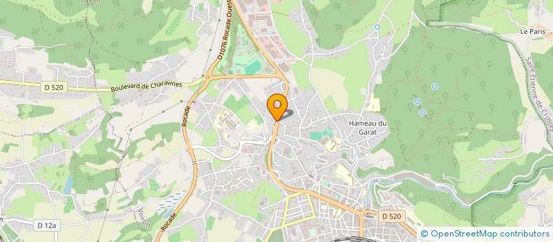 localisation de l'entreprise SAMOURAIS ASSOCIES à VOIRON