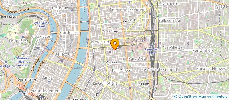 localisation de l'entreprise SAMOURET KRATZER à LYON