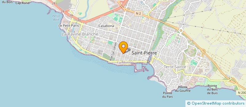 localisation de l'entreprise SAMOUSSAS VAYA à SAINT-PIERRE