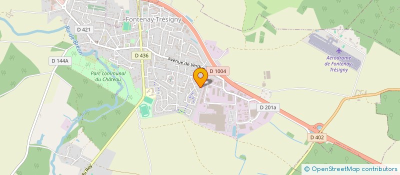 localisation de l'entreprise SAMPA  FONTENAY-TRESIGNY