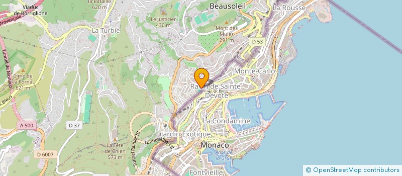 localisation de l'entreprise SAMPAIO ALVARO CONSTRUCTIONS à BEAUSOLEIL