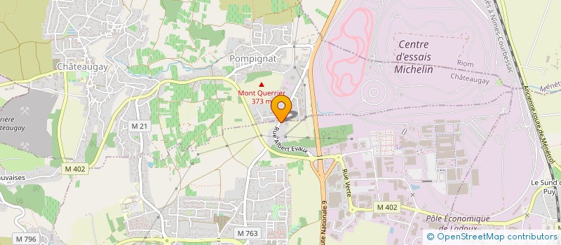 localisation de l'entreprise SAMPAIO CONSTRUCTION  CEBAZAT