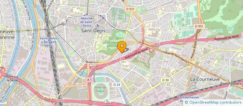 localisation de l'entreprise SAMPAIO  LOPES  SAINT-DENIS