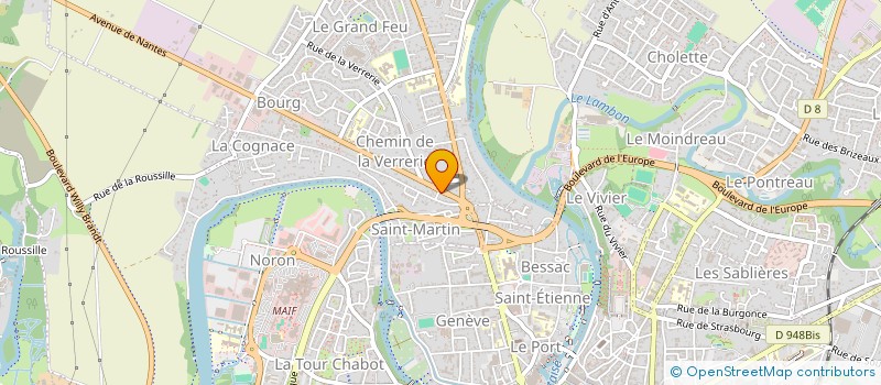 localisation de l'entreprise SAMPATTI  NIORT