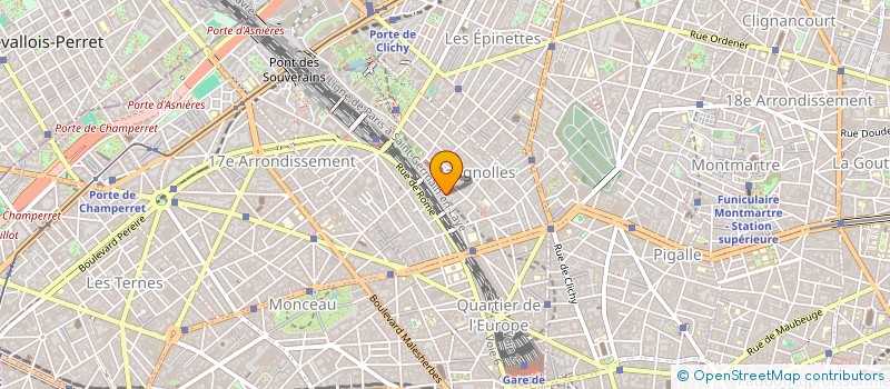 localisation de l'entreprise SAMPAYA à SAINT-OUEN-SUR-SEINE