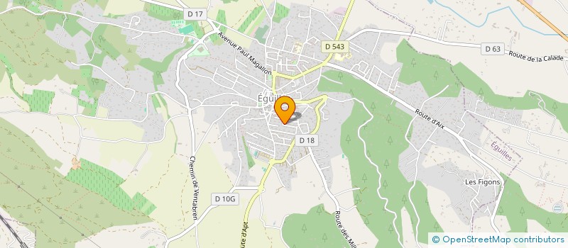 localisation de l'entreprise SAMPEC BATIMENT à EGUILLES