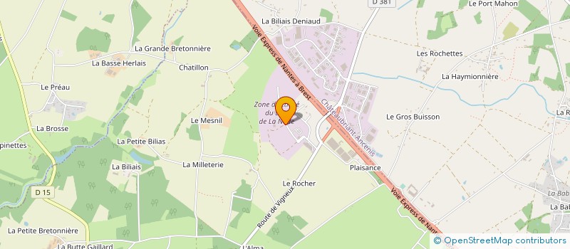 localisation de l'entreprise SAMPERS à SAINT-ETIENNE-DE-MONTLUC