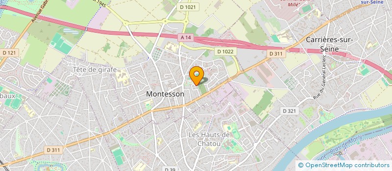 localisation de l'entreprise SAMPI  MONTESSON