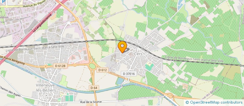 localisation de l'entreprise SAMPIGNY AND CO  CERS