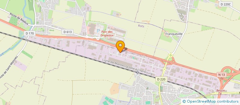 localisation de l'entreprise SAMPINK  CARPIQUET