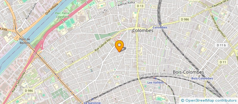 localisation de l'entreprise SAMPLE IMMO à COLOMBES