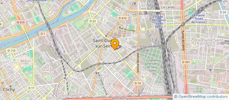 localisation de l'entreprise SAMPLING AS AN ART RECORDS à SAINT-OUEN-SUR-SEINE