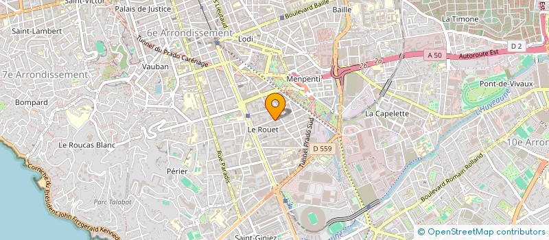 localisation de l'entreprise SAMPLITUDE à MARSEILLE