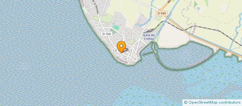 localisation de l'entreprise SAMPO à LE CROTOY