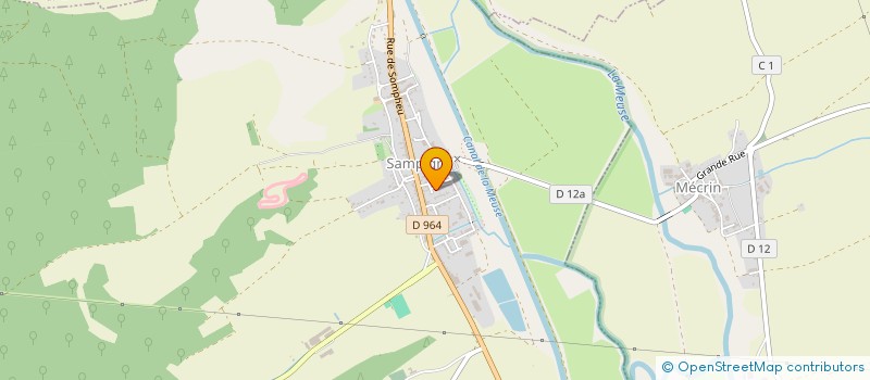 localisation de l'entreprise SAMPY'RUN à SAMPIGNY