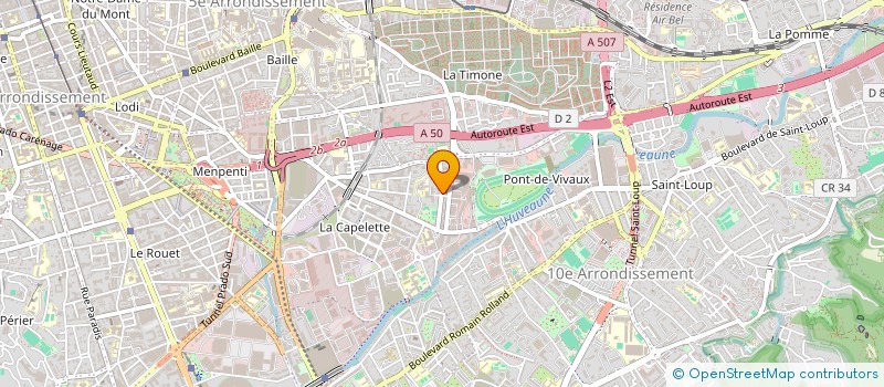 localisation de l'entreprise SAMRACH à MARSEILLE