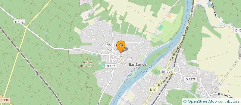 localisation de l'entreprise SAMRHONI  SAMOIS-SUR-SEINE