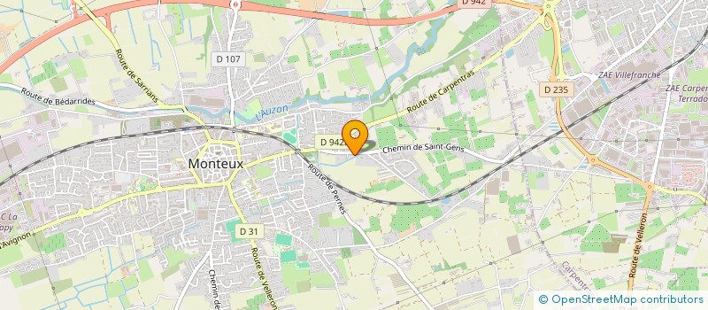 localisation de l'entreprise SAMRI  MONTEUX